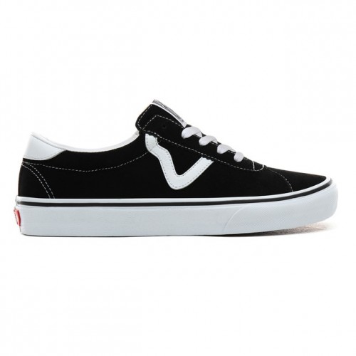 zapatillas vans blancas y negras