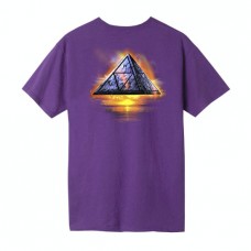 Camiseta Manga Corta HUF Ancient Aliens Grape