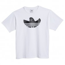 Camiseta Manga Corta Adidas G Shmoo Ss Tee Blanca