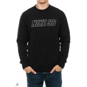 Sudadera Nike SB Everett Reveal Crew Negra