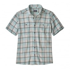Camisa Patagonia Men's Steersman Protester Plaid Atoll Blue