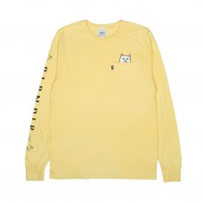 Camiseta Manga Larga Rip N Dip Lord Nermal Amarilla