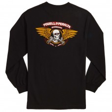 Camiseta Manga Larga Powell Peralta Winged Ripper Negra