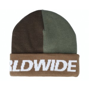 Gorro HUF Street Block Beanie Verde Marrón