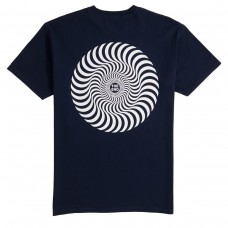 Camiseta Manga Corta Spitfire Classic Swirl Azul