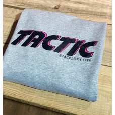 Sudadera Capucha Tactic Original Logo Gris