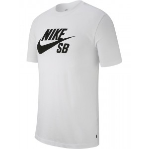 Camiseta Manga Corta Nike SB Dri-Fit Blanca