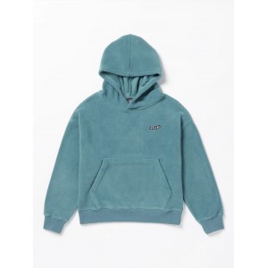 SUDADERA NIÑO VOLCOM THROW EXCEPTIONS SERVICE BLUE