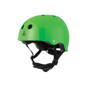 CASCO NIÑO TRIPLE 8 MULTI SPORT 46-52CM NEON GREEN