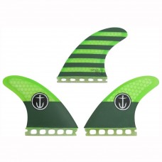 Quillas Captain Fin Medium Verdes