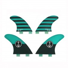 Quillas Surf Captain Fin Quad Medium Twin Tab