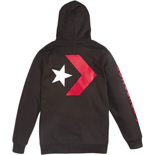 Sudadera Converse Chevron Graphic Negra