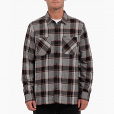 CAMISA MANGA LARGA VOLCOM BRICKSTONE LINED FLANNEL DIRTY WHITE