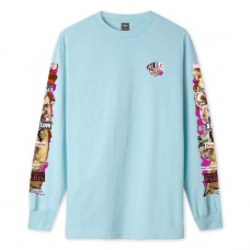 Camiseta Manga Larga HUF Desire Azul