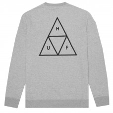 Sudadera HUF Triple Triangle Gris