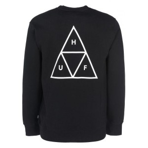 Sudadera HUF Triple Triangle Negra