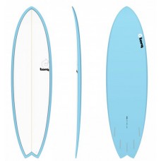 Tabla Surf Epoxy Torq Fish Classic design blue 6.10 