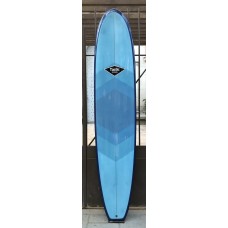 Tabla Surf Tactic Longboard Epoxy Nose Riding Balmins 9'2  Aqua Dark
