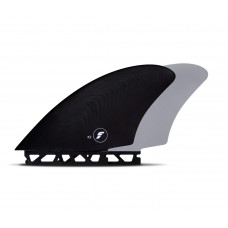 QUILLAS DE SURF FUTURES FINS K2 TWIN NEGRAS