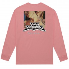 Camiseta Manga Larga Huf Last Caress Salmón