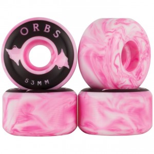 RUEDAS SKATE ORBS SPECTERS CONICAL 99A 53MM LPINK