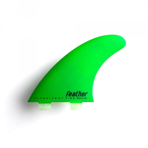 Quillas Surf Feather Fins Dual Tab Verdes