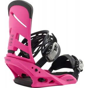 FIJACIONES SNOWBOARD BURTON MISSION ROSA