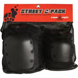 PROTECIONES TRIPLE EIGHT STREET 2-PACK - KNEE & ELBOW 