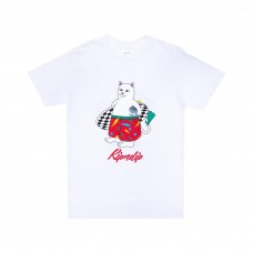 Camiseta Manga Corta Rip N Dip Surf Break Blanca