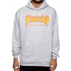 Sudadera Thrasher Flame Gris