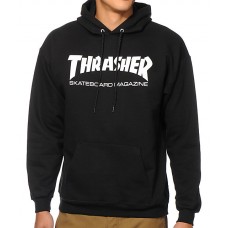 Sudadera Caputcha Thrasher Skate Mag Negra
