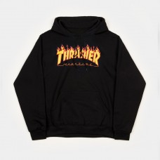 Sudadera Thrasher Flame Negra