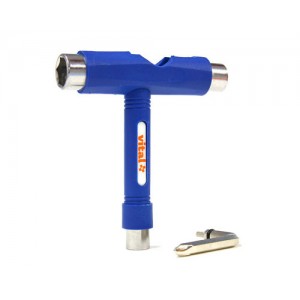 Llave Skateboard Vital T-Tool Azul