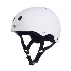 Casco Skate Triple8 Brainsaver Blanco