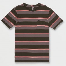 Camiseta Manga Corta Volcom Boldstone Negra