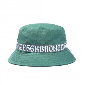 Sombrero Bronze Bucket Hat Green