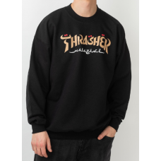 Sudadera Thrasher Calligraphy Negra