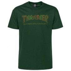 Camiseta Manga Corta Thrasher Davis Forest Green T-Shirt
