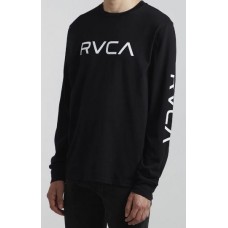 Camiseta Manga Larga RVCA Big Rvca Black LS