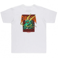 Camiseta Powell Peralta Caballero Street Dragon Blanca