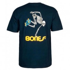 Camiseta Powell Peralta Bones Tee Skateboard Skeleton Navy