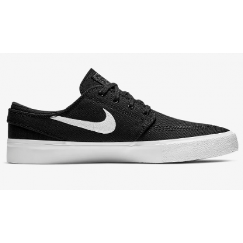 Indiferencia Recomendado Botánico Zapatillas Nike SB Zoom Janoski Canvas RM Negras Blancas