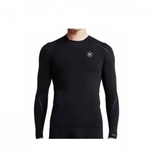 Lycra Hurley Elite Top Negra