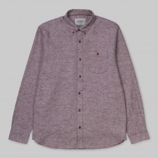 Camisa Manga Larga Carhartt L/S Cram Shirt Merlot