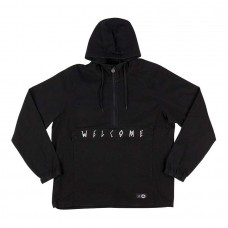 Chaqueta Welcome Scrawl Twill Jacket Negra