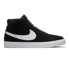 Zapatillas Nike SB Blazer Mid Negras Blancas
