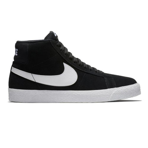 O Asesino teléfono Zapatillas Nike SB Blazer Mid Negras Blancas