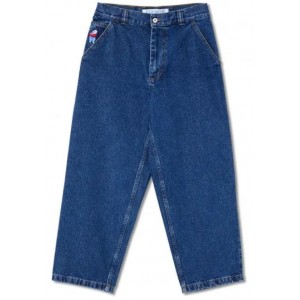 Pantalón Largo Polar Big Boy Work Dark Blue Denim