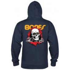 Sudadera Powell Peralta Bones Ripper Hood Azul