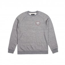 Sudadera Brixton Wheeler Crew Gris